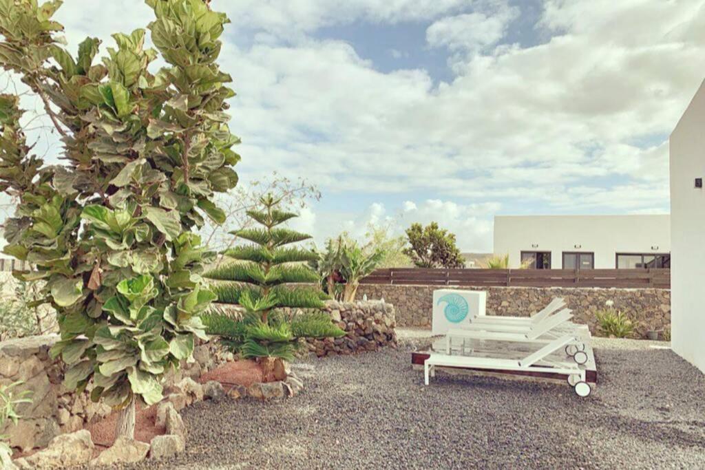 Agua Guesthouse Lajares Villa Con Jacuzzi Exterior foto