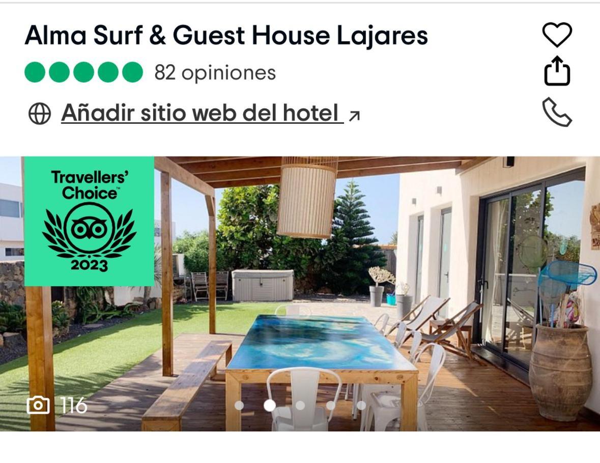 Agua Guesthouse Lajares Villa Con Jacuzzi Exterior foto